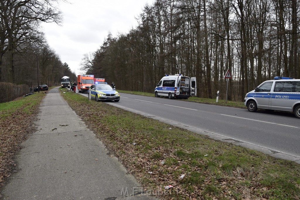 Schwerer VU Krad Pkw Koeln Porz Eil Grengeler Mauspfad P095.JPG - Miklos Laubert